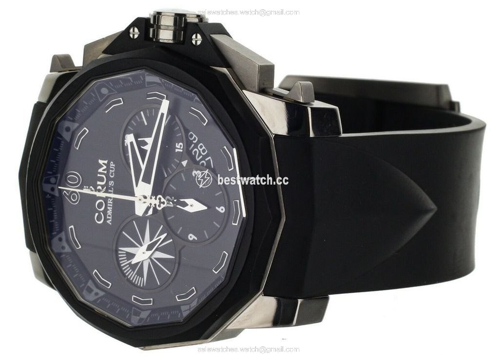 IMG_9086 Corum Admirals Cup Challenger Mens watch Unisex Automatic Titanium 753.935.06 0371AN52 3