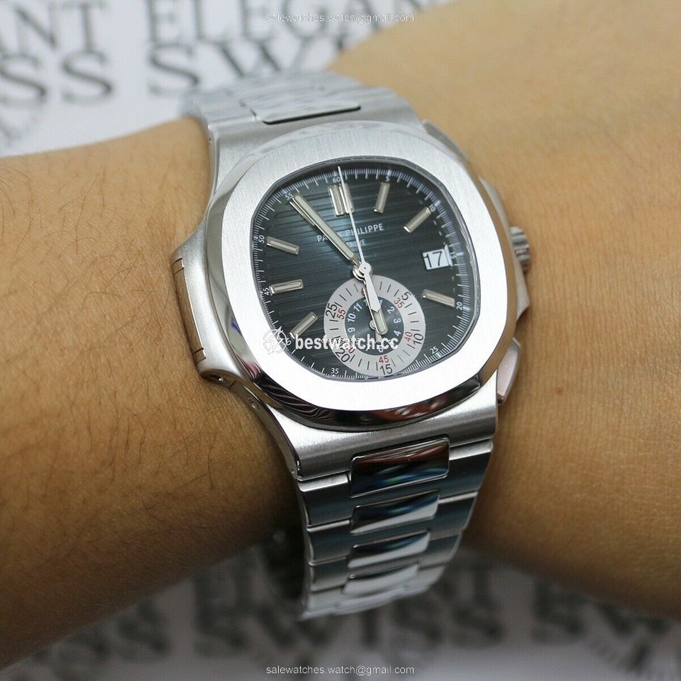 Patek Philippe Nautilus Mens watch Unisex Automatic Steel 5980 1A-001 N 3