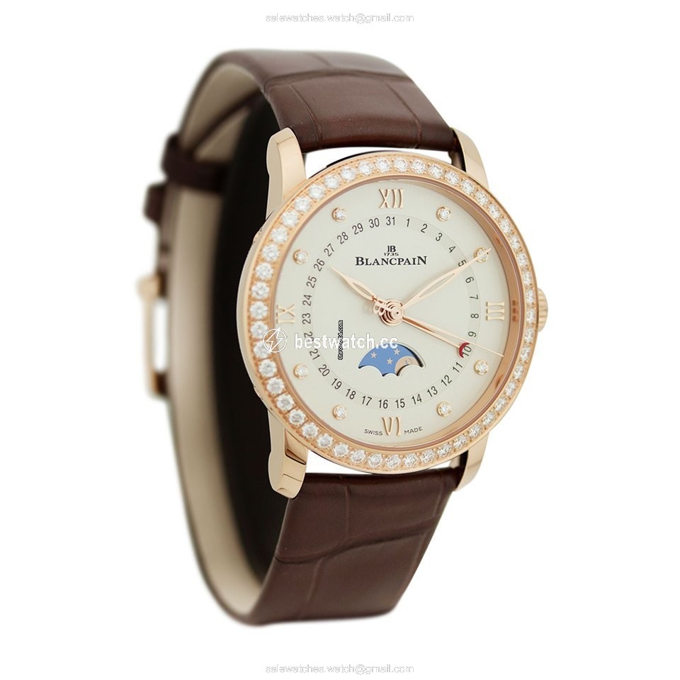 Blancpain Villeret Mens watch Unisex Automatic Red gold 6126-2987-55A 3