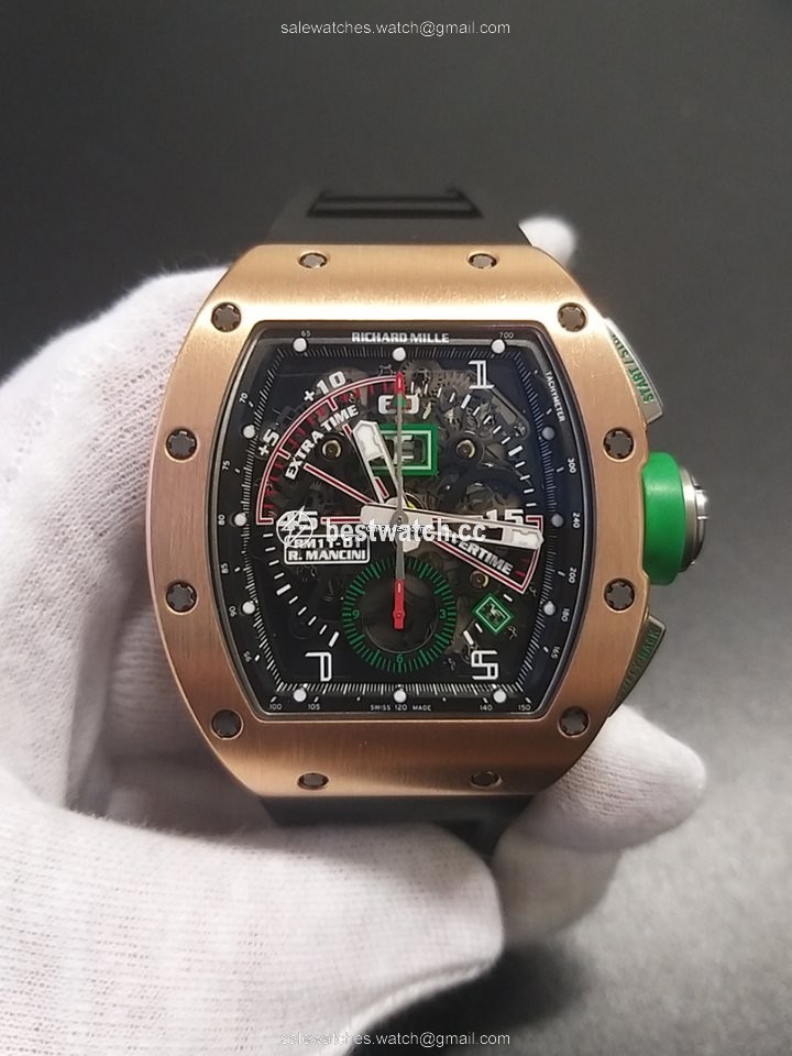 Richard Mille RM 011 Automatic Rose gold RM11-01 ROBERTO MANCINI 3