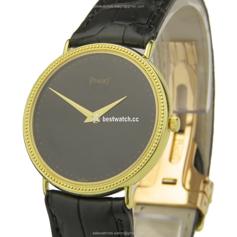 IMG_9086 Piaget Mens watch Unisex Quartz Yellow gold 80231 3