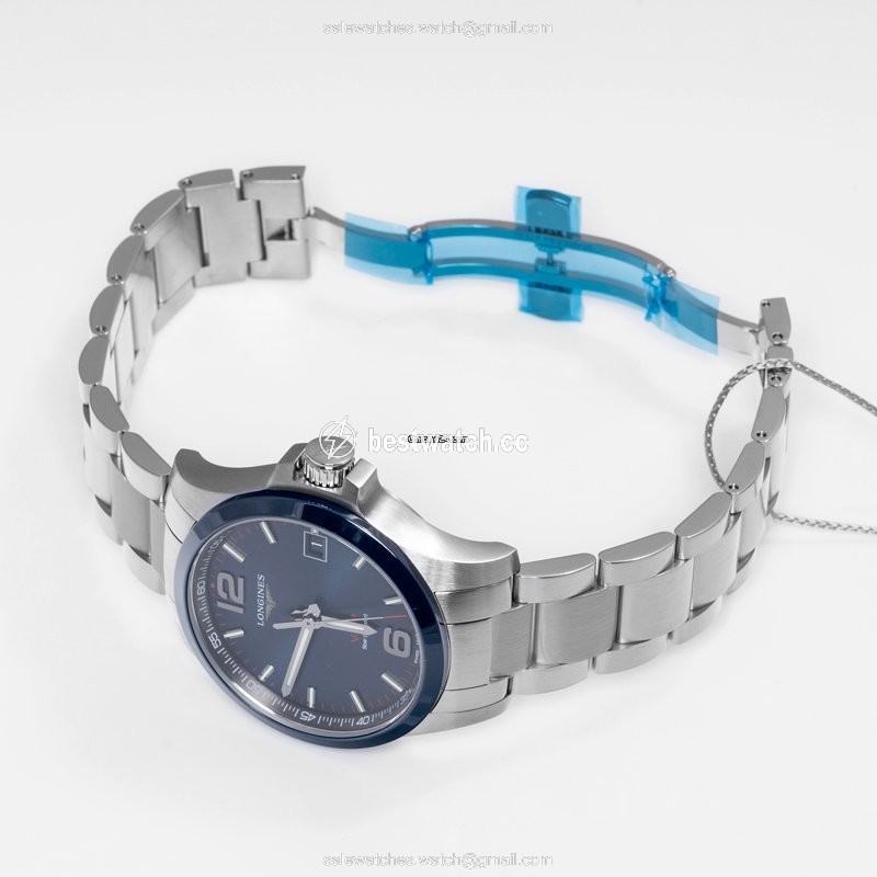 Longines Conquest Mens watch Unisex Quartz Steel L37194966 3