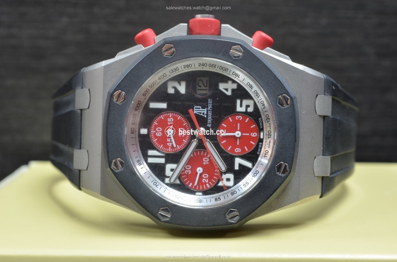 IMG_9086 Audemars Piguet Royal Oak Offshore Mens watch Unisex Automatic Titanium 26278IK.GG.D002CA.01 3