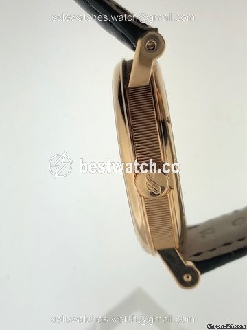 IMG_9086 Breguet Classique Complications Mens watch Unisex Manual winding Rose gold 5335br 42 9w6 3