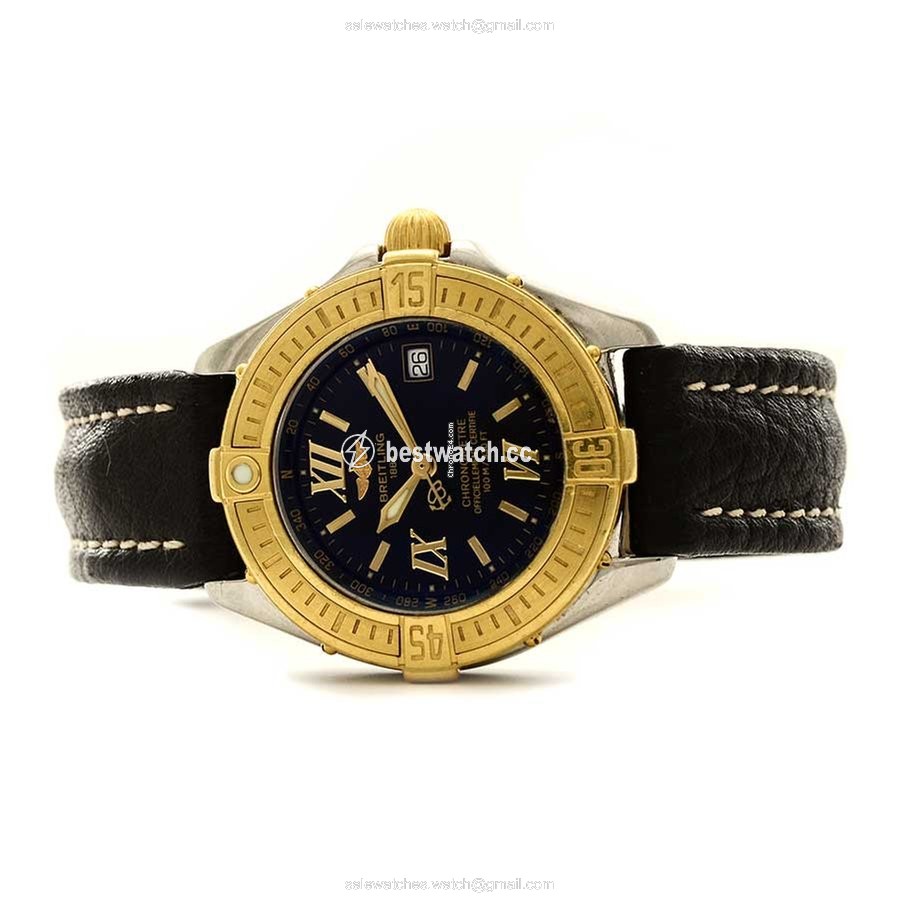 Breitling Quartz Gold Steel D67365 3