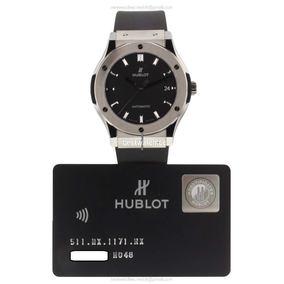 IMG_9086 Hublot Classic Fusion 45, 42, 38, 33 mm Mens watch Unisex Automatic Titanium 511NX1171RX 3