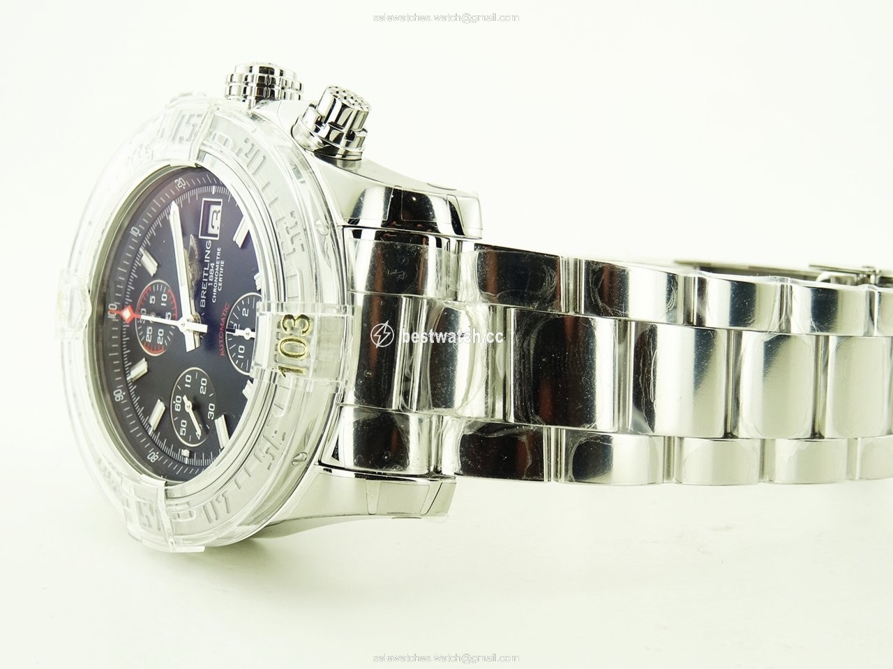 IMG_9086 Breitling Avenger II Mens watch Unisex Automatic Steel A1338111 BC32-170A 3