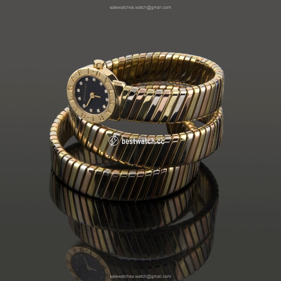 IMG_9086 Bulgari Bulgari Womens watch Quartz Yellow gold BB 19 1T 3