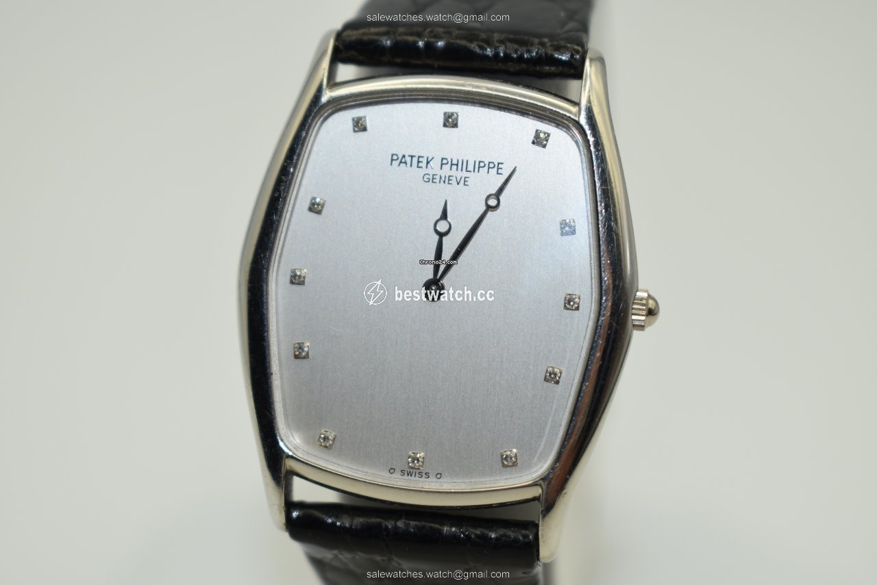 IMG_9086 Patek Philippe Gondolo Womens watch Manual winding Platinum 3842P 3