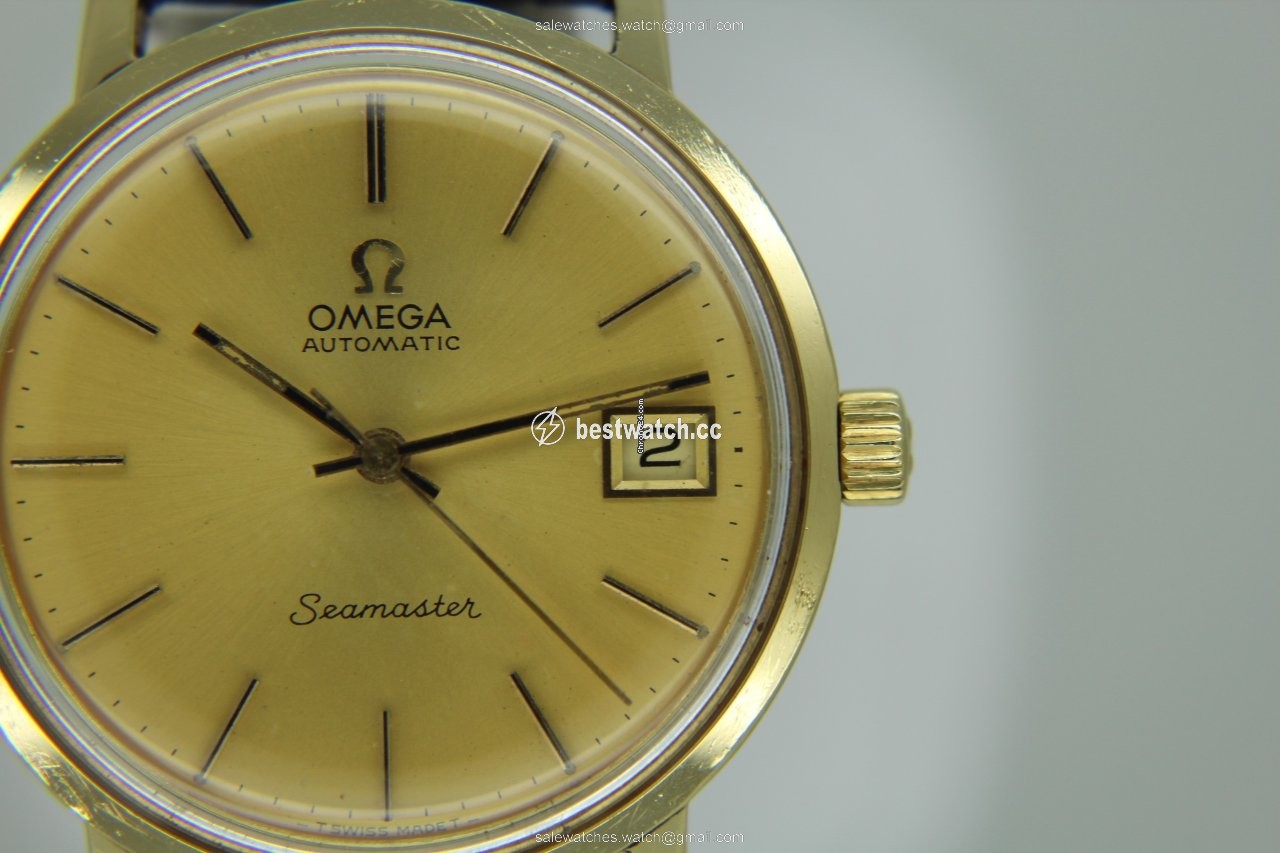 IMG_9086 Omega Seamaster Mens watch Unisex Automatic Yellow gold 961409 3
