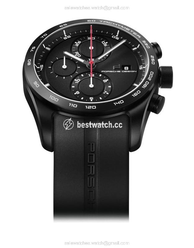 IMG_9086 Porsche Design Chronotimer Mens watch Unisex Automatic Titanium 4046901986049 CHRONOGRAPH 42mm TITANIUM, RUBBER STRAP 3