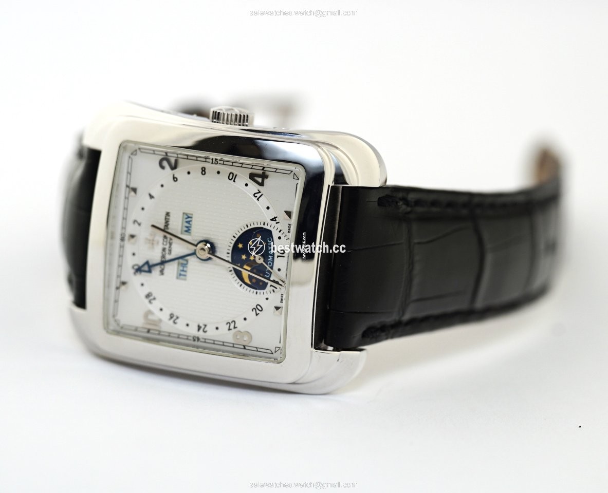 IMG_9086 Vacheron Constantin Historiques Mens watch Unisex Automatic White gold 47300 000G-9064 3