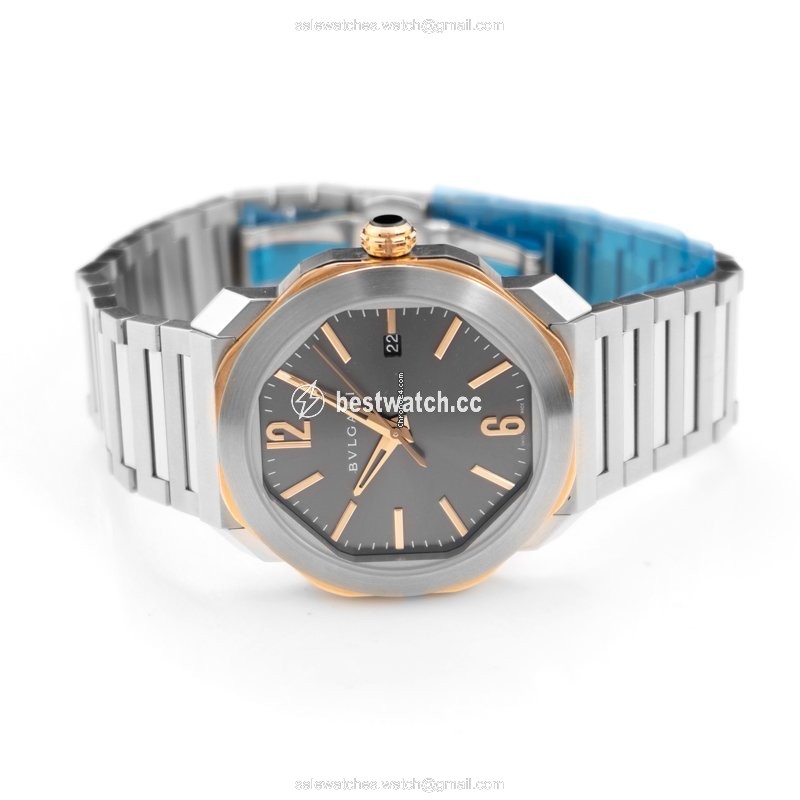 IMG_9086 Bulgari Octo Mens watch Unisex Automatic Rose gold 103083 3
