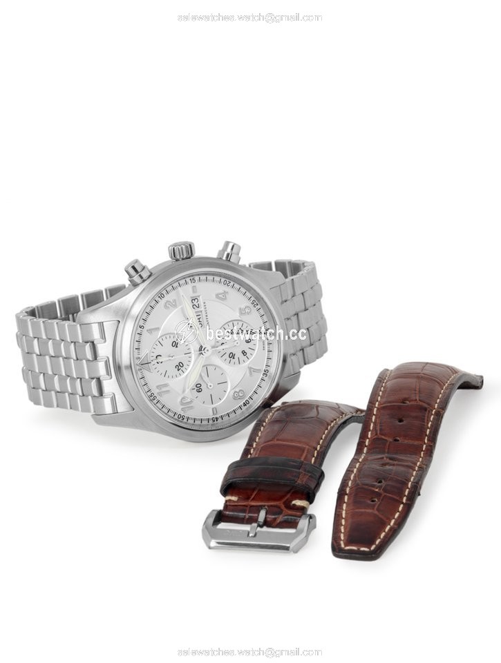 IMG_9086 IWC Pilot Spitfire Chronograph Mens watch Unisex Automatic Steel IW371702 3