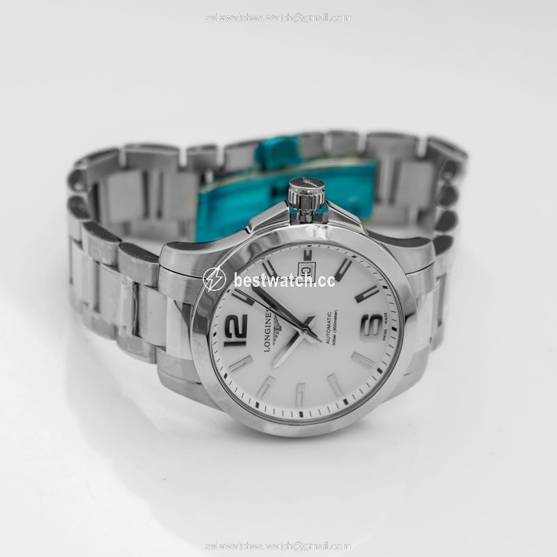 Longines Conquest Mens watch Unisex Automatic Steel L37764166 3