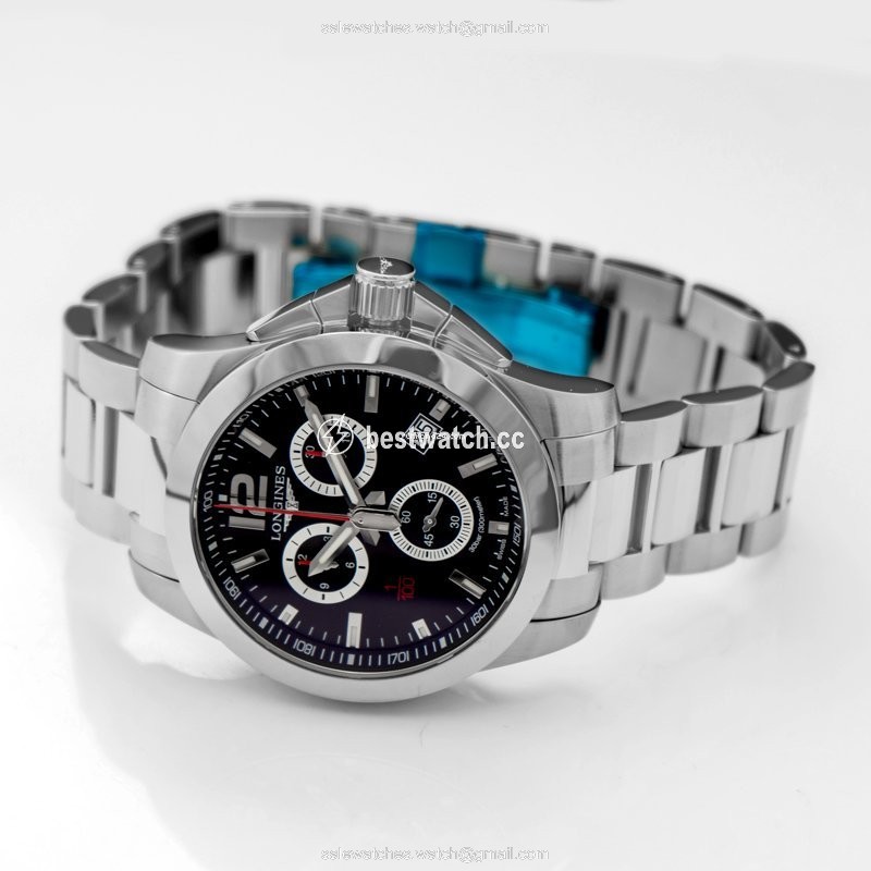 IMG_9086 Longines Conquest Mens watch Unisex Quartz Steel L38004566 3