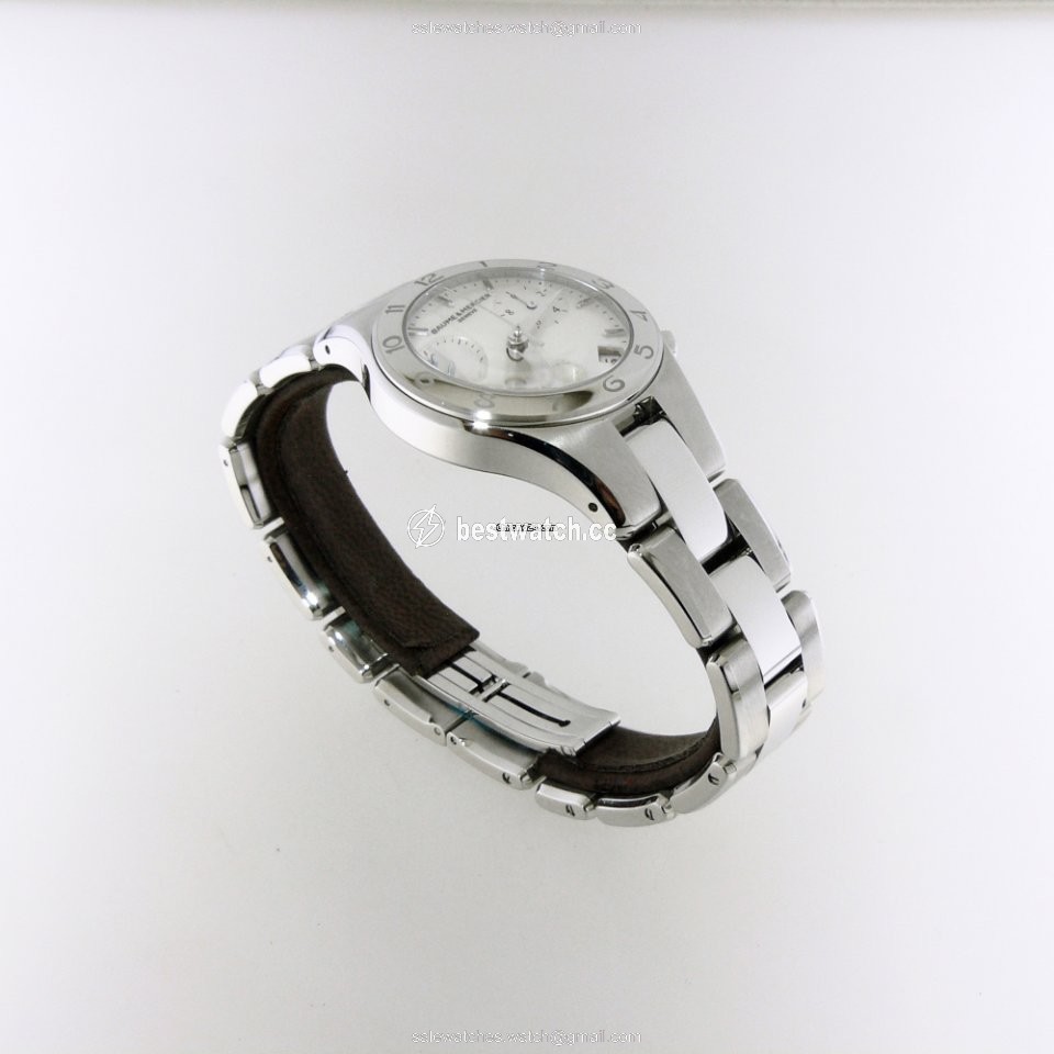 IMG_9086 Baume & Mercier Linea Womens watch Quartz Steel M0A10012 MOAO10012 3