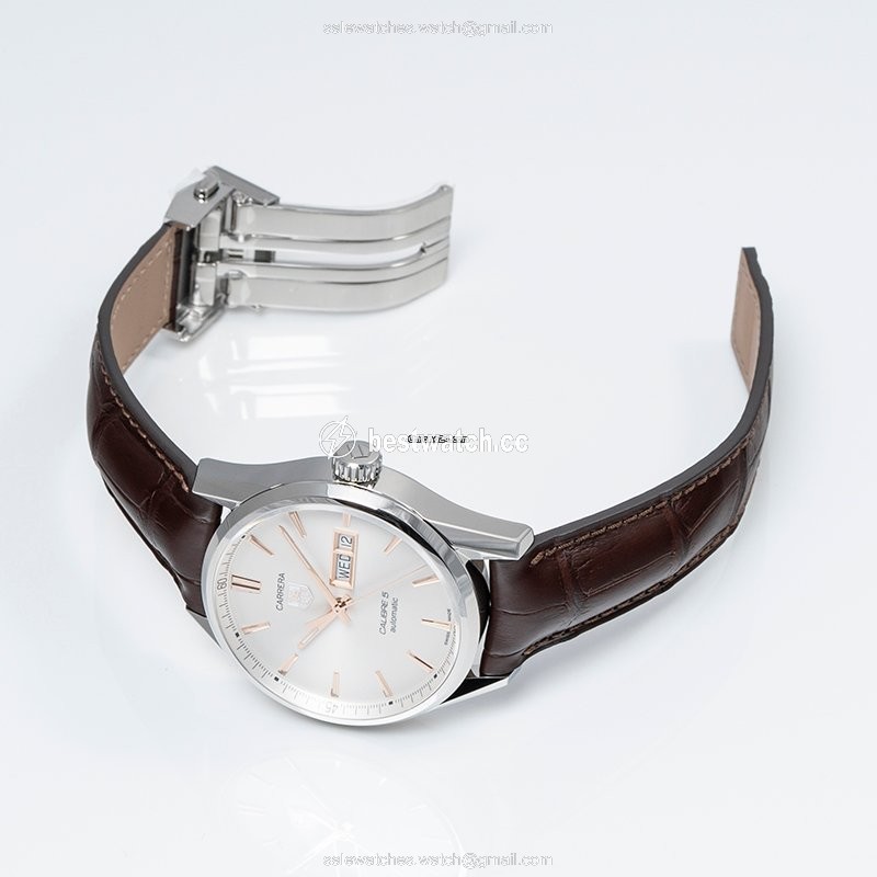 IMG_9086 TAG Heuer Carrera Calibre 5 Mens watch Unisex Automatic Steel WAR201D.FC6291 3