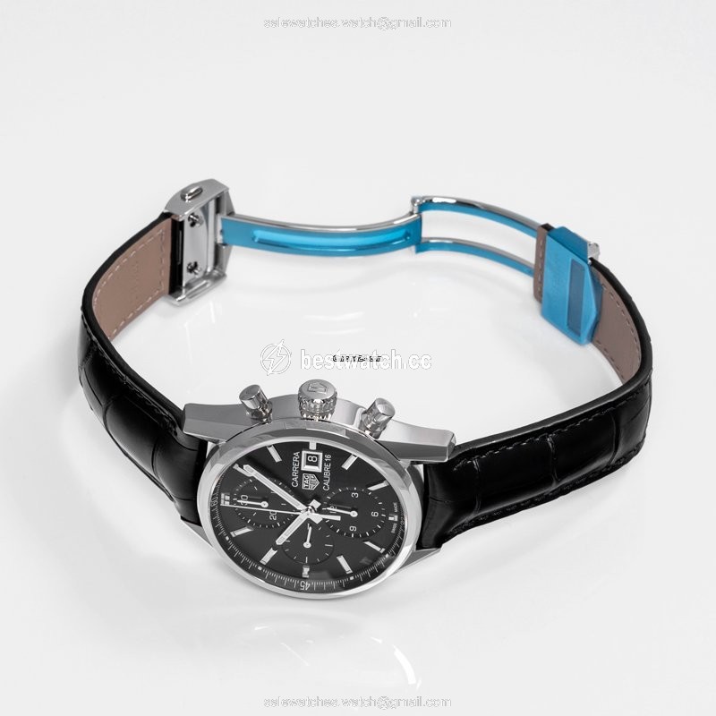 IMG_9086 TAG Heuer Carrera Calibre 16 Mens watch Unisex Automatic Steel CBK2110.FC6266 3