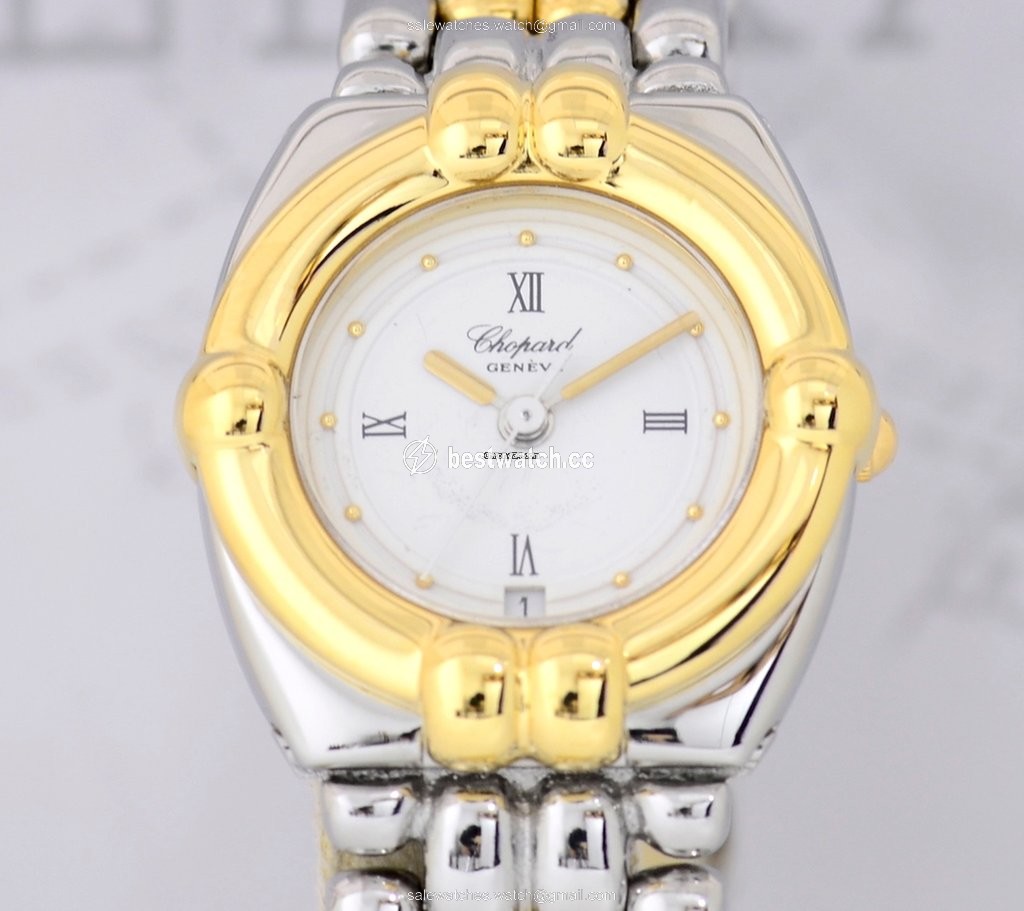 IMG_9086 Chopard Gstaad Womens watch Quartz Gold Steel 8112 3