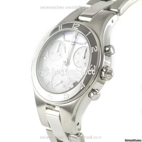IMG_9086 Baume & Mercier Linea Womens watch Quartz Steel MOA10012 3
