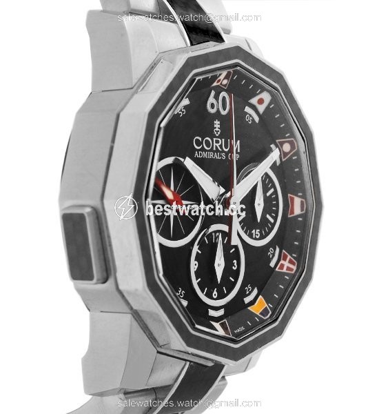 IMG_9086 Corum Admirals Cup Challenger Mens watch Unisex Automatic Steel 986.691.11 V761 AN92 3