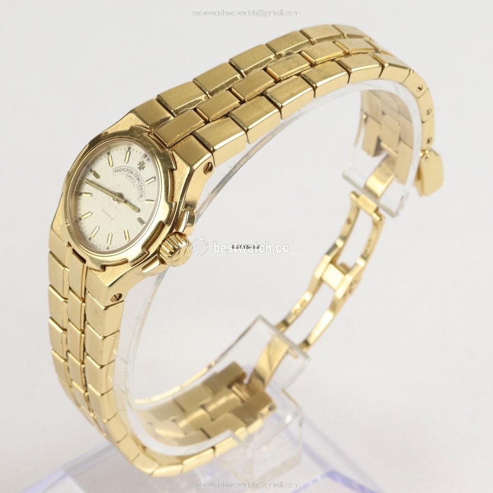 IMG_9086 Vacheron Constantin Overseas Womens watch Quartz Yellow gold 16050 423J 3