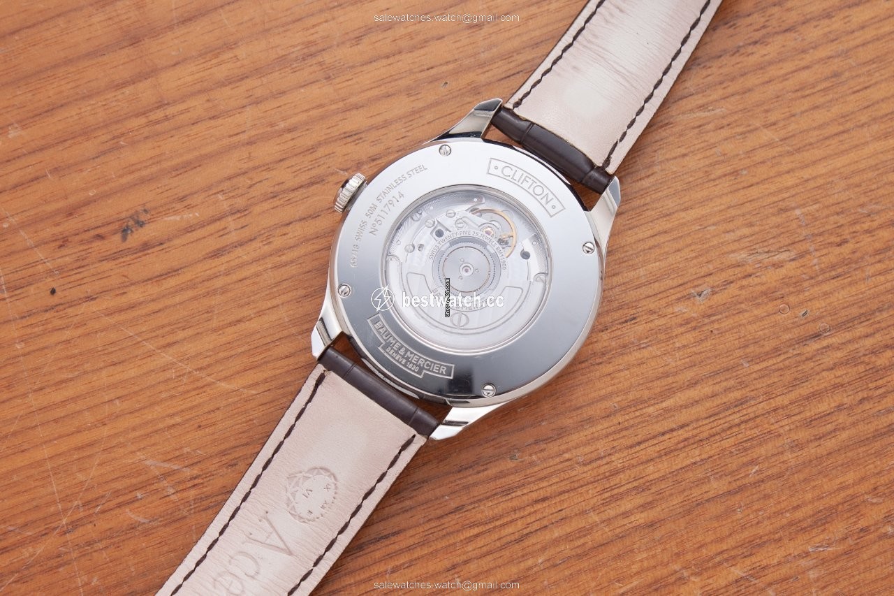 Baume & Mercier Clifton Mens watch Unisex Automatic Steel 10055 3