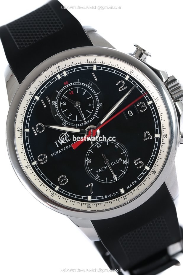 IMG_9086 IWC Portuguese Yacht Club Chronograph Mens watch Unisex Automatic Steel IW3902-10 3
