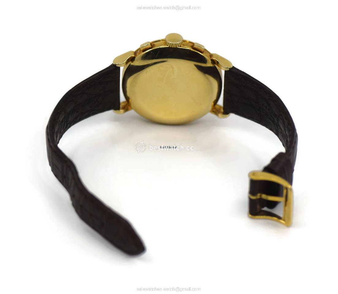 IMG_9086 Patek Philippe Chronograph Mens watch Unisex Manual winding Yellow gold 1579 3