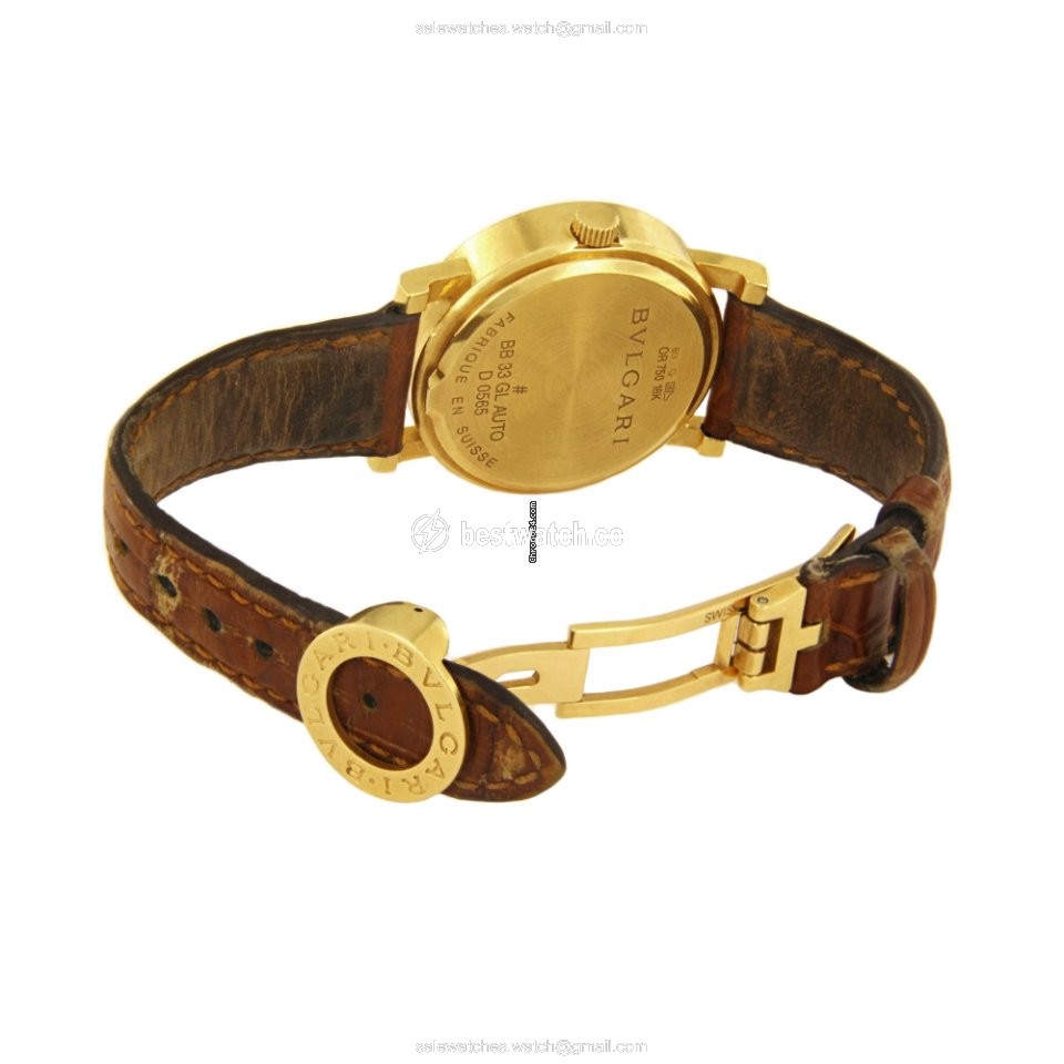 Bulgari Bulgari Mens watch Unisex Automatic Yellow gold BB33GL 3
