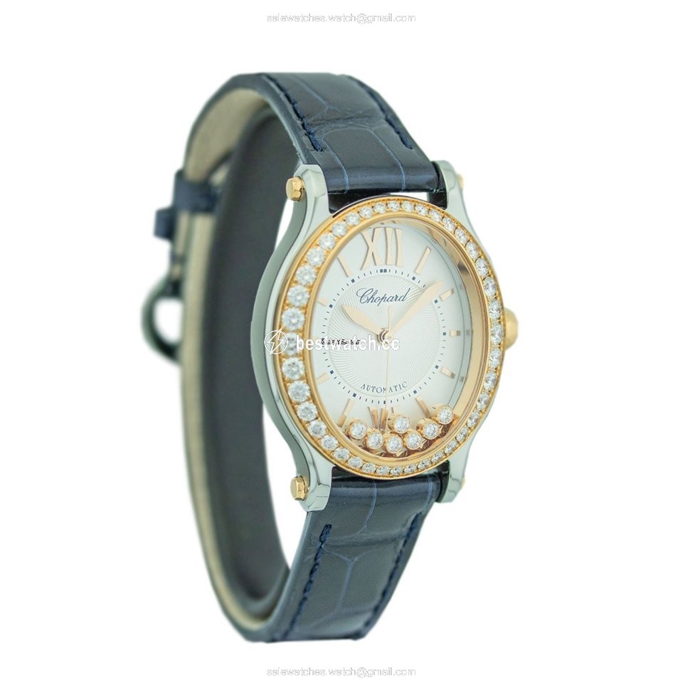IMG_9086 Chopard Happy Sport Womens watch Automatic Gold Steel 278602-6003 3