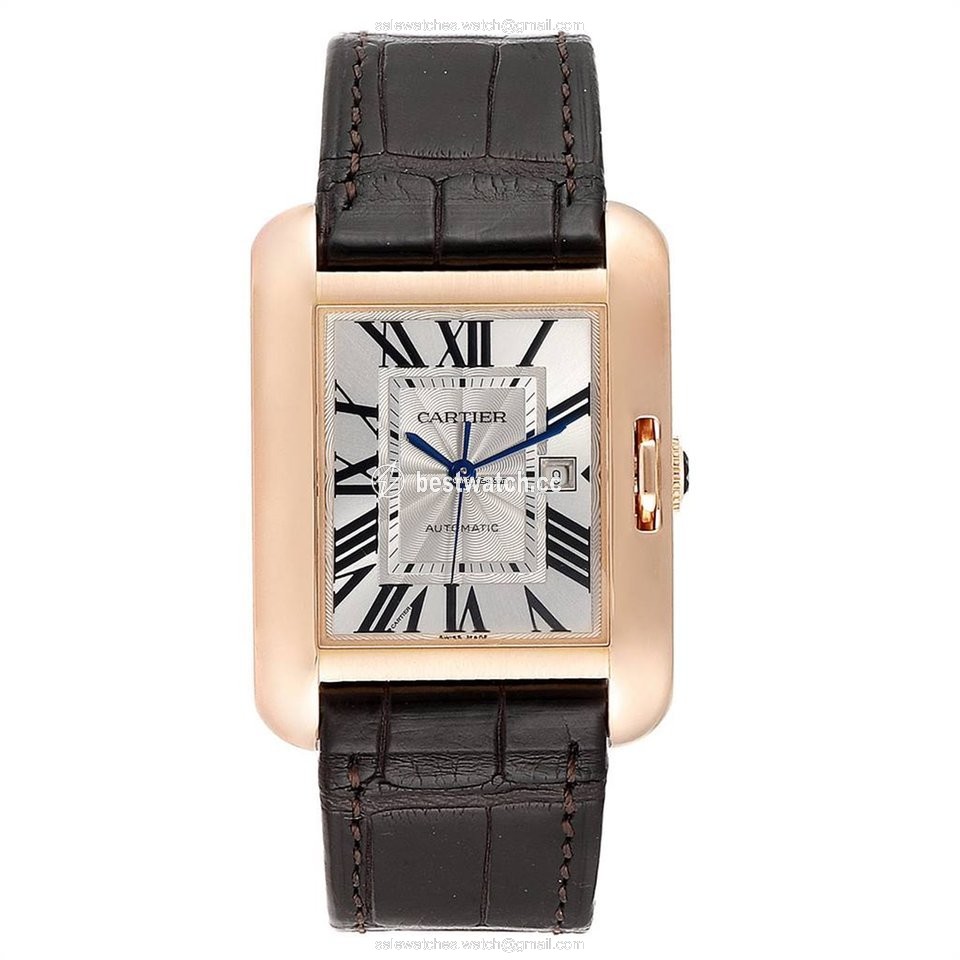 Cartier Tank Anglaise Womens watch Automatic Rose gold W5310005 3