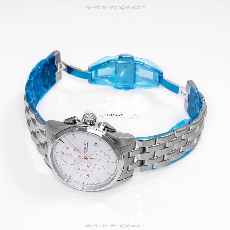 IMG_9086 Hamilton Jazzmaster Auto Chrono Mens watch Unisex Automatic Steel H32586111 3