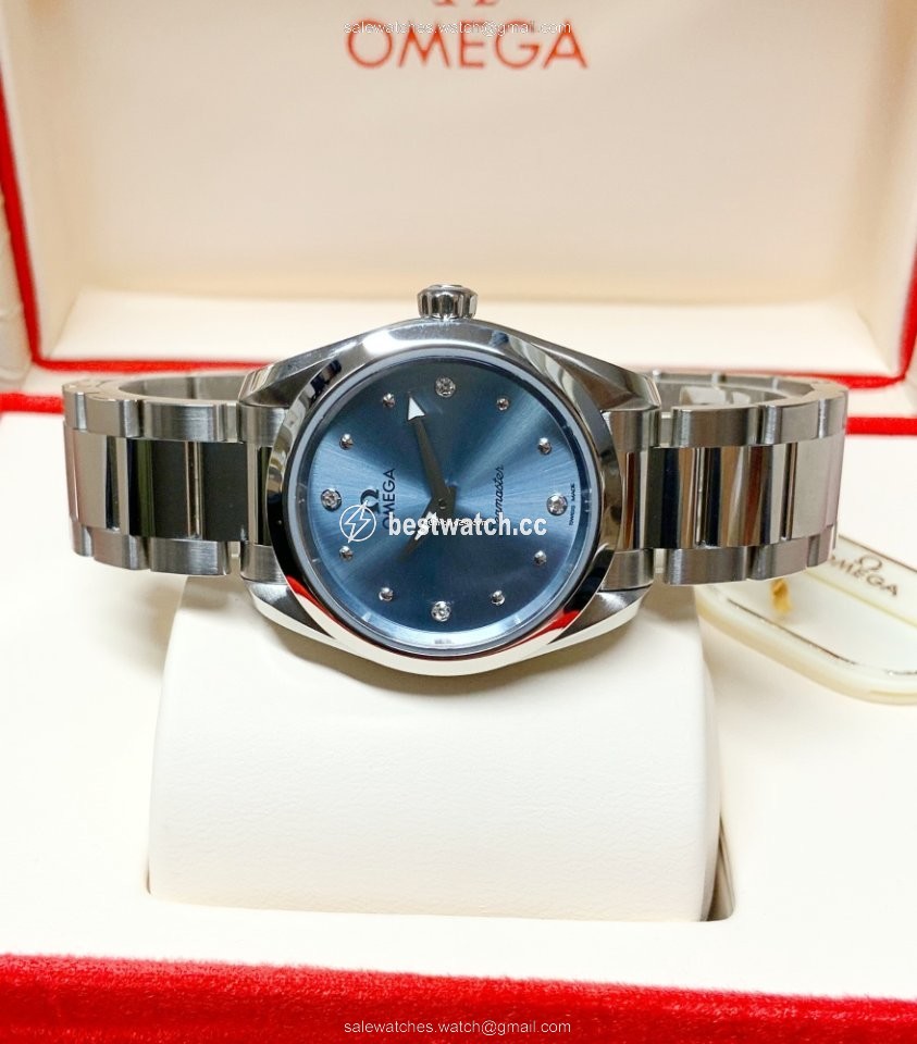 IMG_9086 Omega Seamaster Aqua Terra Womens watch Quartz Steel 220.10.28.60.53.001 3