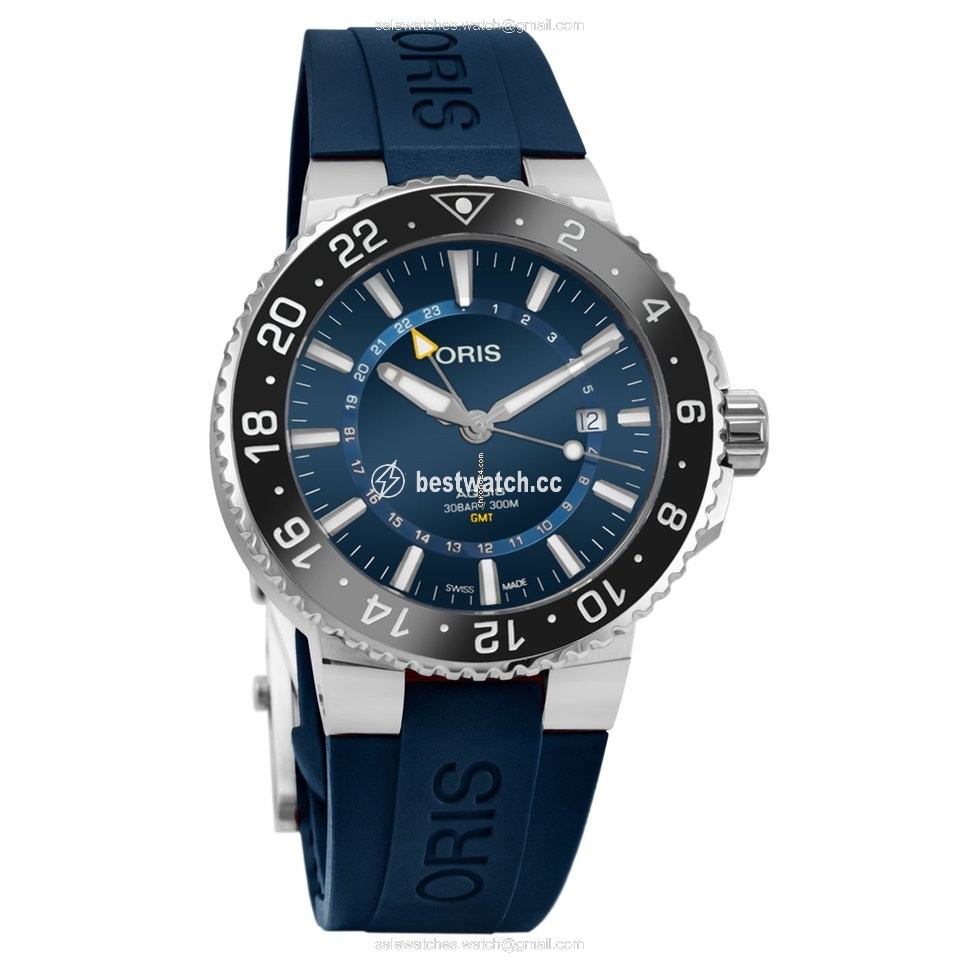 IMG_9086 Oris Aquis GMT Date Mens watch Unisex Automatic Steel 01 798 7754 4135-07 4 24 65EB 3