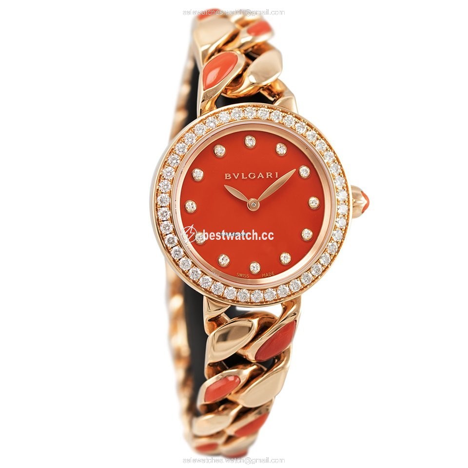 IMG_9086 Bulgari Bulgari Womens watch Quartz Rose gold 102170 BBCP31C8GDGCO.1T 1 3