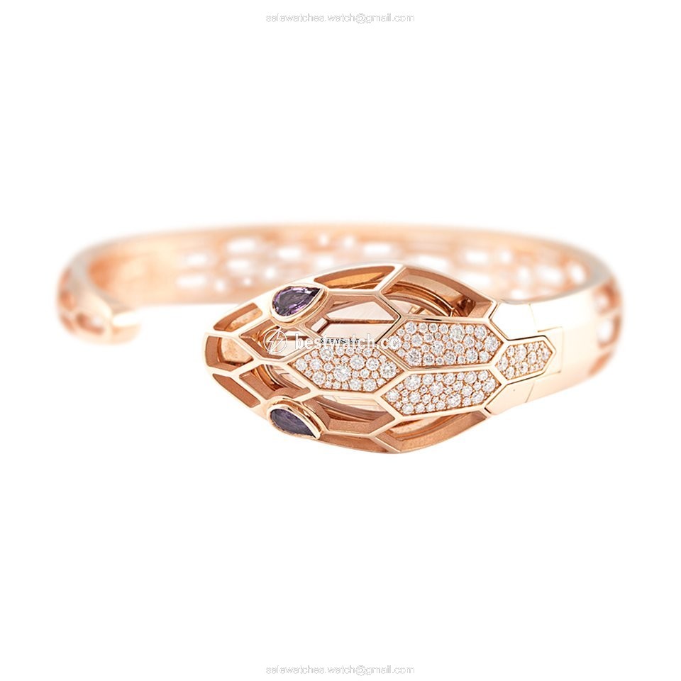 IMG_9086 Bulgari Serpenti Womens watch Quartz Rose gold 102982 SPP36WGD1GD1SK.M 3