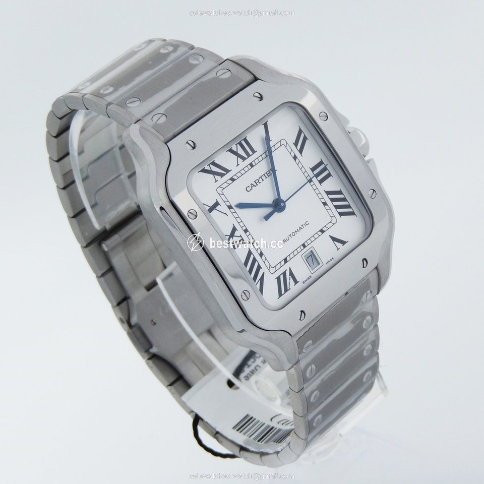 Cartier Santos Mens watch Unisex Automatic Steel WSSA0009 3
