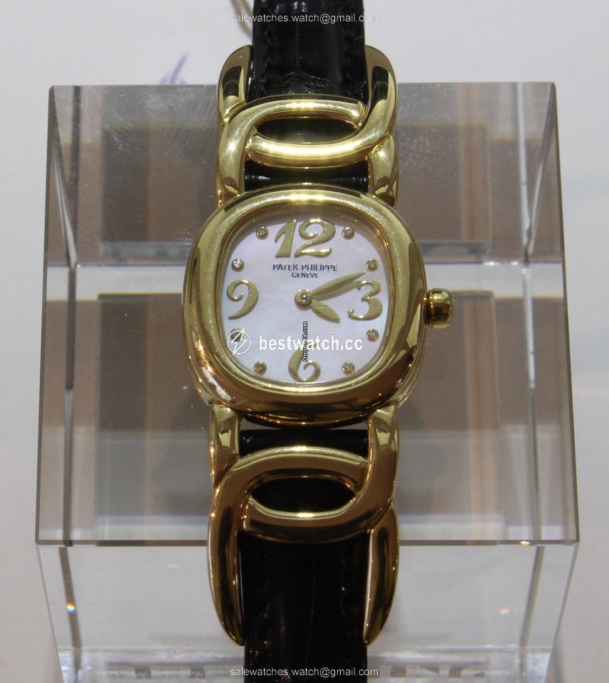 IMG_9086 Patek Philippe Golden Ellipse Womens watch Quartz Yellow gold 4830J-014 3