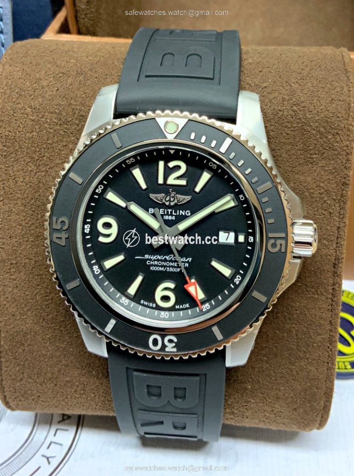 IMG_9086 Breitling Superocean 44 Mens watch Unisex Automatic Steel A17367D71B1S2 3