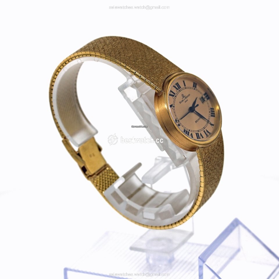 Baume & Mercier Automatic Yellow gold Baume & Mercier Baumatic Ref.370631 3