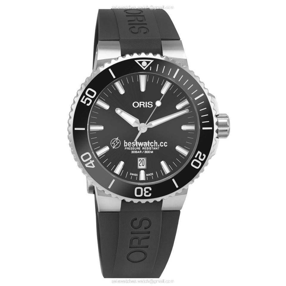 IMG_9086 Oris Aquis Titanium Date Mens watch Unisex Automatic Titanium 01 733 7730 7153-07 4 24 63TEB 3