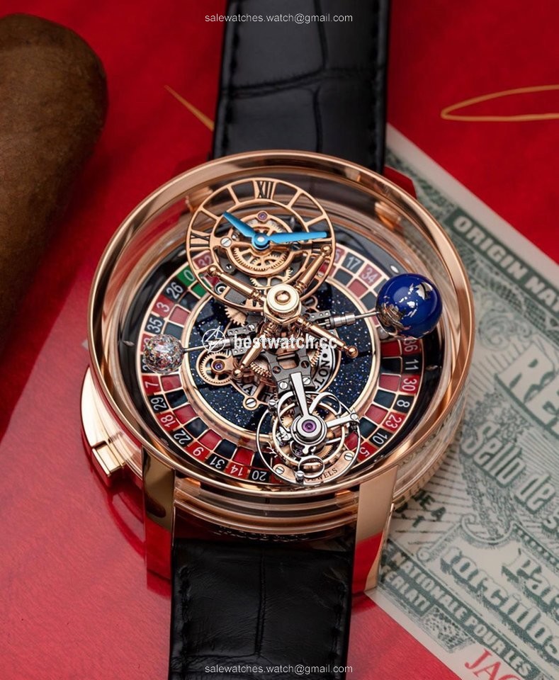 Jacob & Co. Astronomia Mens watch Unisex Manual winding Rose gold AT160.40.AB.AB.B 3