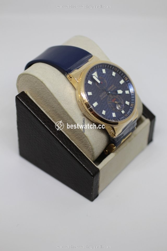 IMG_9086 Ulysse Nardin Mens watch Unisex Automatic Rose gold 266-68 3