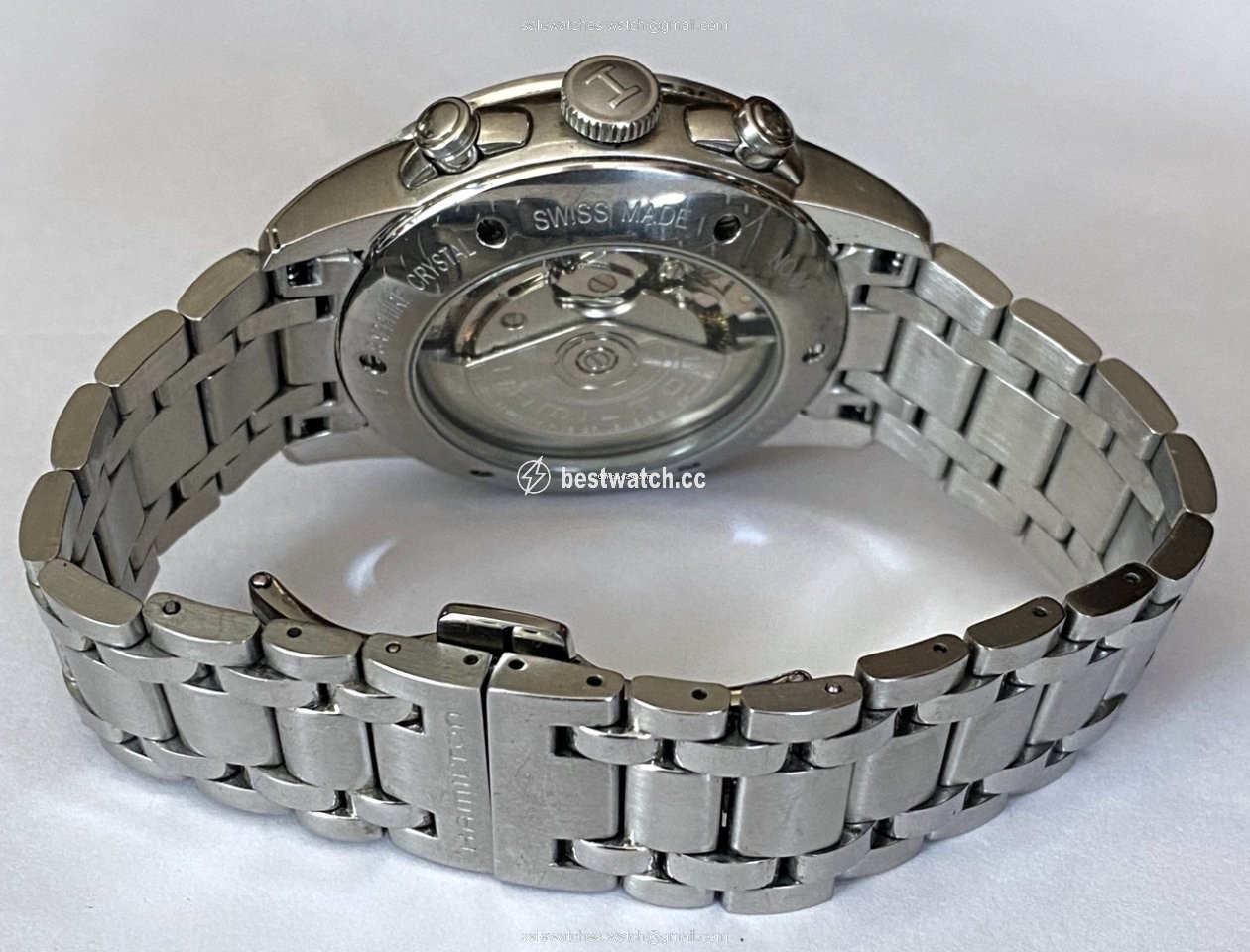 IMG_9086 Hamilton Railroad Mens watch Unisex Automatic Steel Hamilton H406560 3