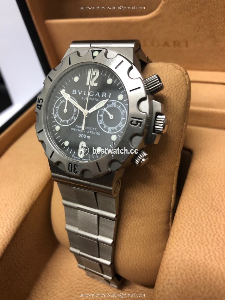 Bulgari Diagono Mens watch Unisex Automatic Steel SCB38S 3