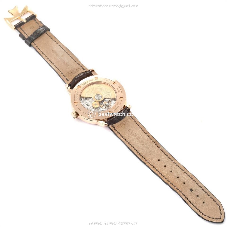IMG_9086 Vacheron Constantin Traditionnelle Mens watch Unisex Automatic Rose gold 85520 000R-9850 3