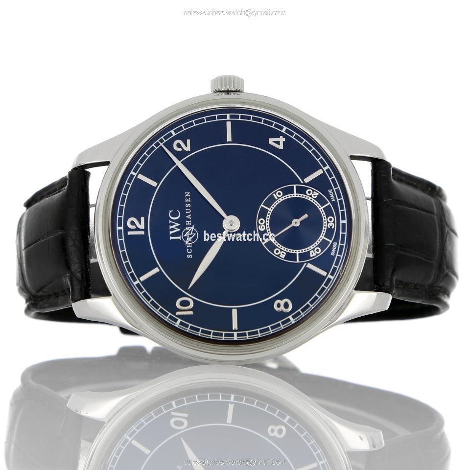 IMG_9086 IWC Portuguese Hand-Wound Manual winding Steel 544501 3