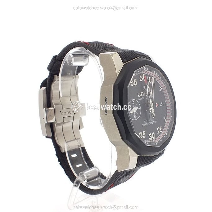 IMG_9086 Corum Admirals Cup Seafender Centro Mens watch Unisex Automatic Titanium 961.101.04 F231 AN14 3